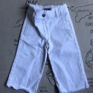 Next direct wide leg denim in white size 3 yr old